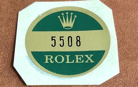 rolex stickers kopen|Rolex holographic sticker.